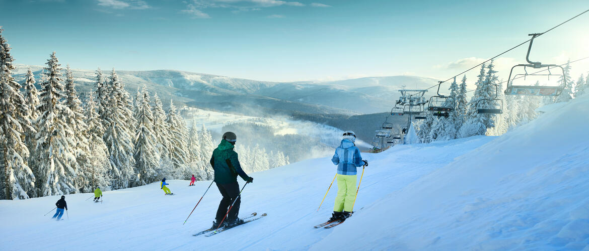 Ośrodek narciarski Skiareál Herlíkovice w Vrchlabí