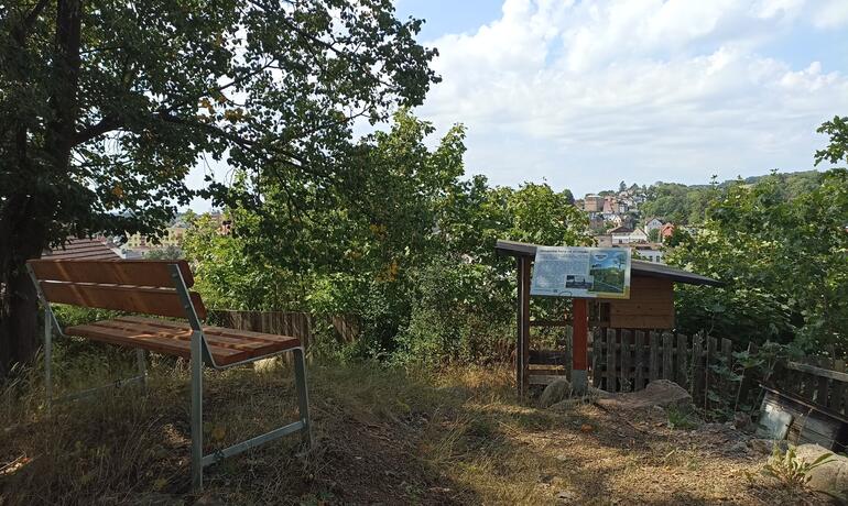 Vyhlídka na město z Olivetské hory