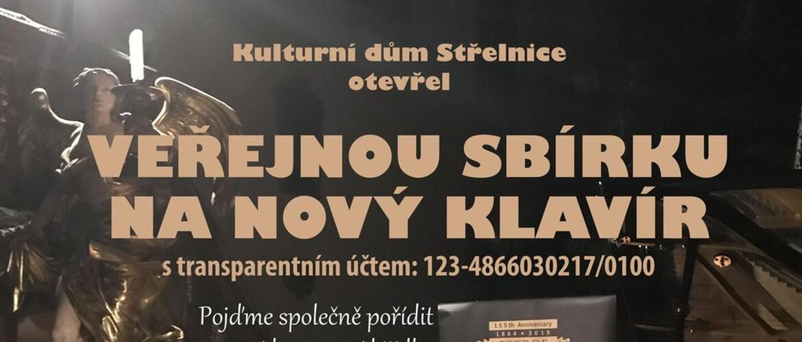 Veřejná sbírka na nový klavír
