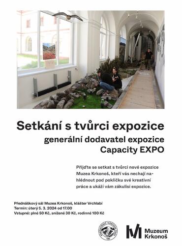 Setkání s tvůrci expozice – dodavatel