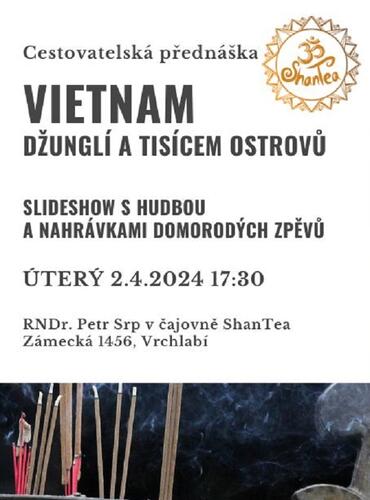 Vietnam – cestovatelská přednáška