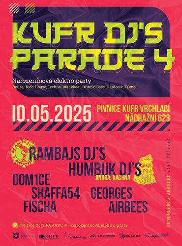 Kufr DJ's Parade 4