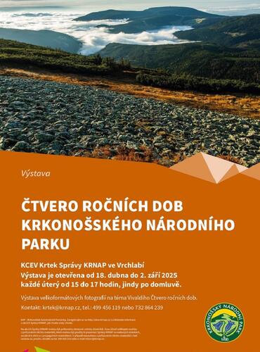 Čtvero ročních dob Krkonošského národního parku
