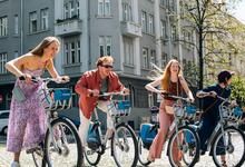 Shared bikes in Vrchlabí