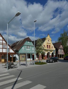 Čtyři historické domky ve Vrchlabí