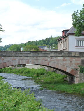 Starý kamenný most ve Vrchlabí